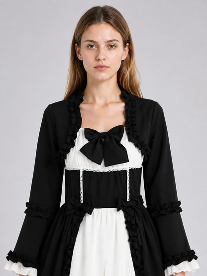 Long Medieval-Style Carnival Dress Costume Dresses detail 2