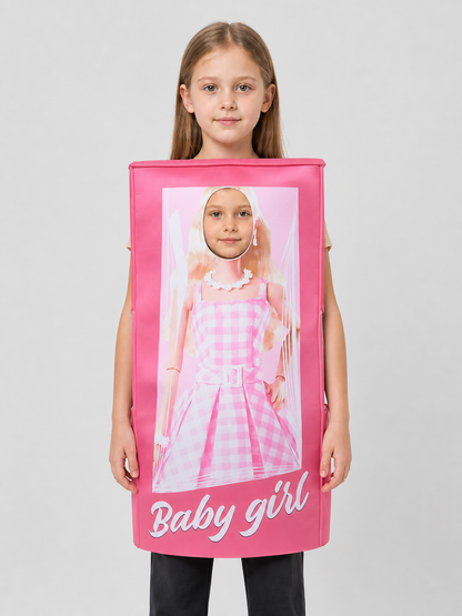 Barbie Carnival Costume in the Shape of a Gift Box Costumes detail 3