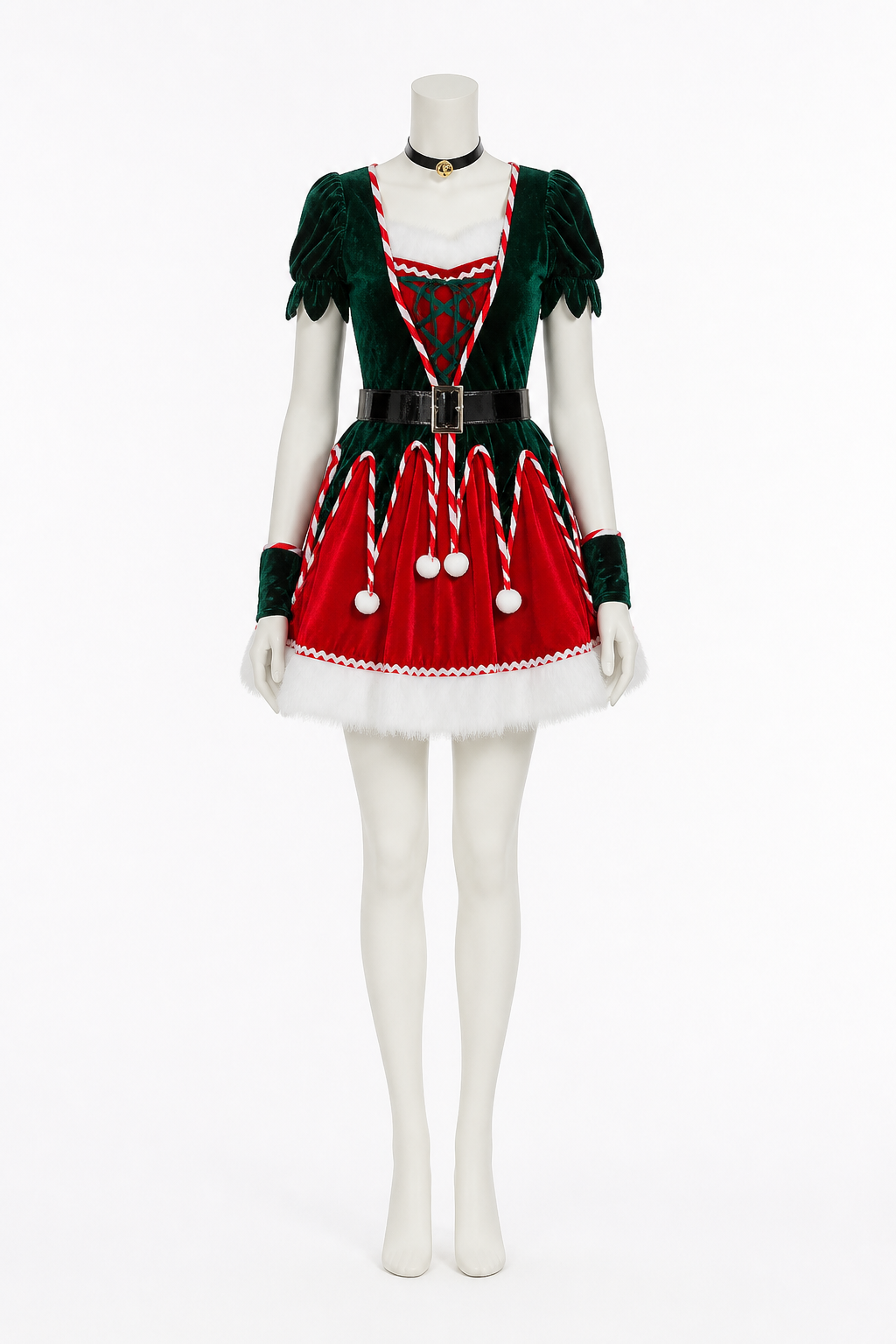 New Year's Carnival Costume with a Full Skirt Costumes detail 3