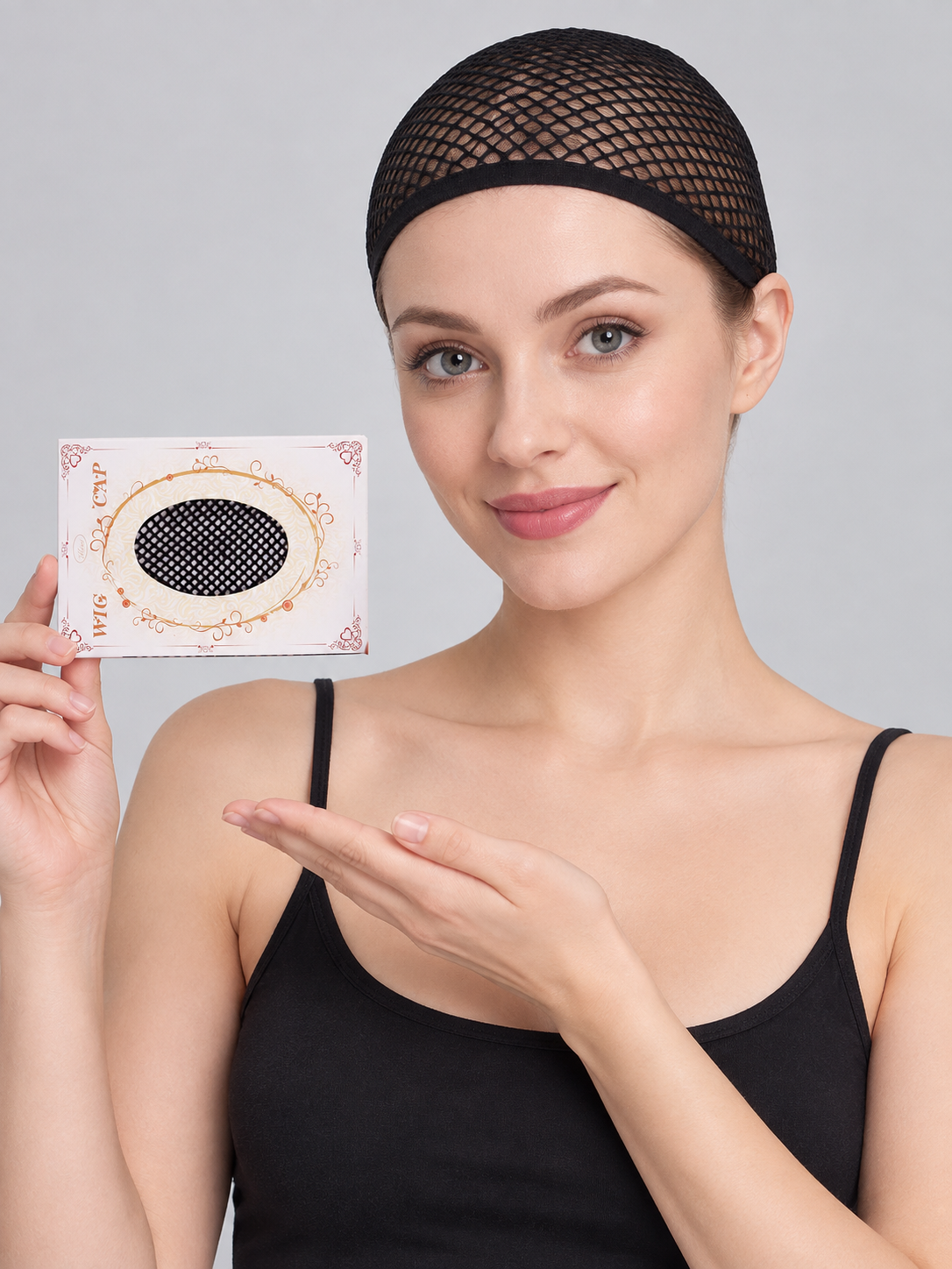 Wig Cap Black Mesh for Fixing Hair
