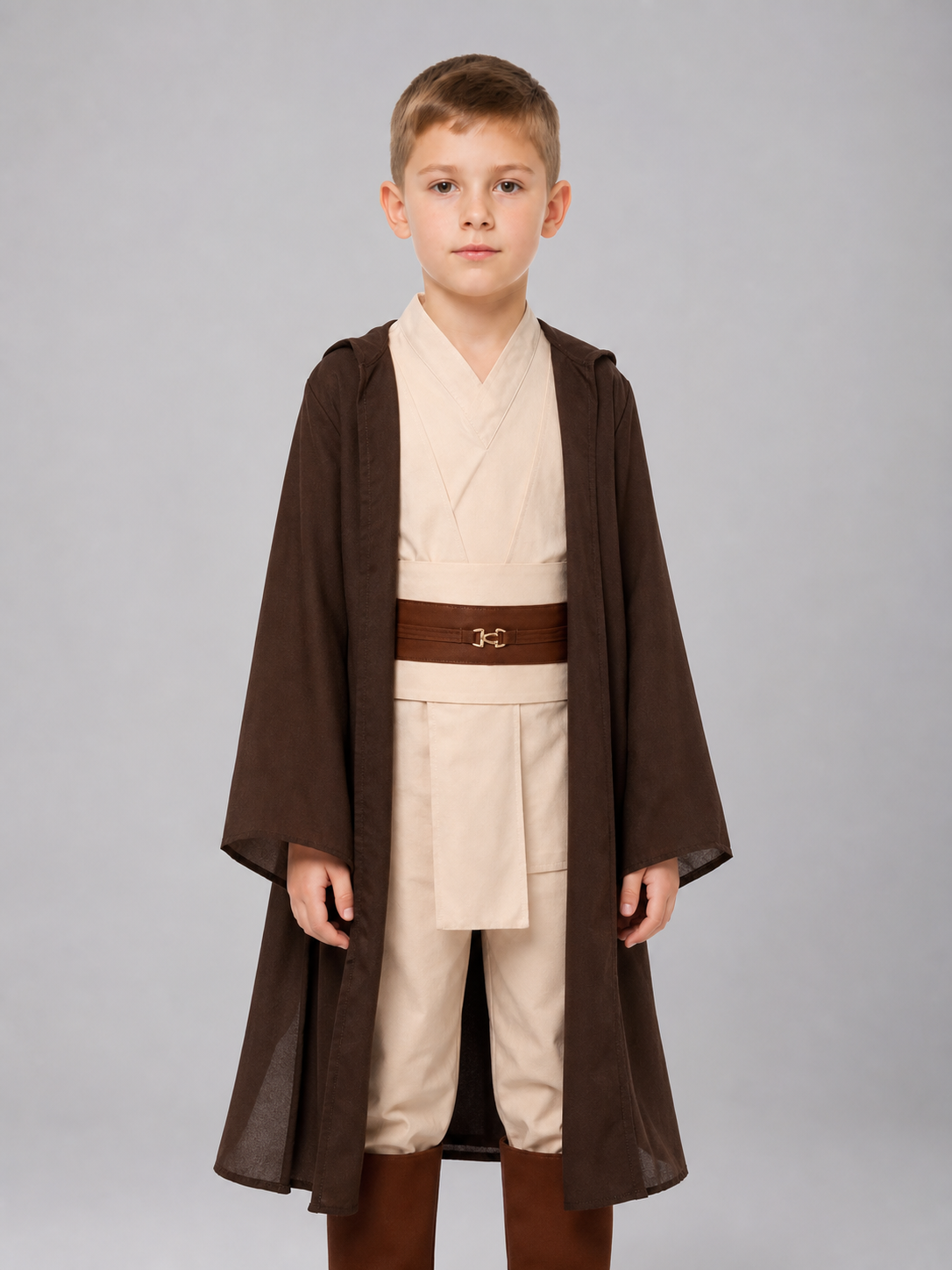 Jedi Costume for Cosplay with Cape and Belt