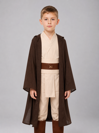 Jedi Costume for Cosplay with Cape and Belt