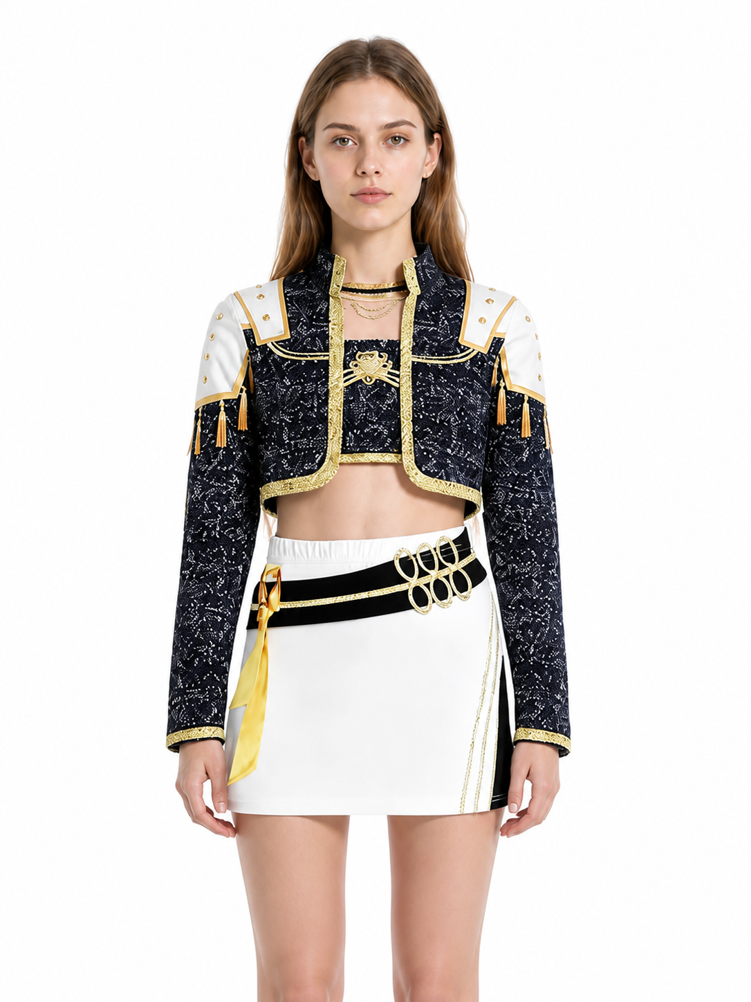 Stage Costume with Short Jacket and Skirt Costumes detail 2