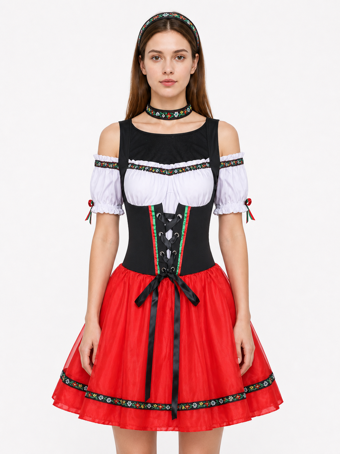 Historical Ethnic Costume: Dress and Headband Costume Dresses detail 3