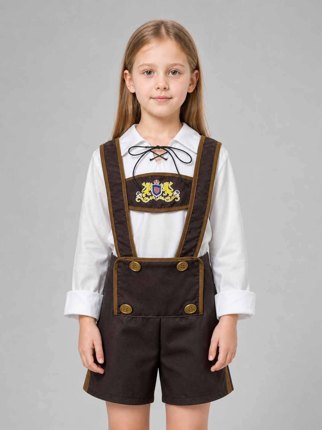 Bavarian-Style Carnival Costume for Performances