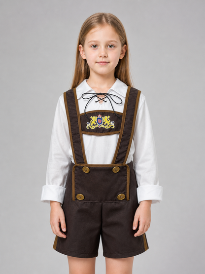 Bavarian-Style Carnival Costume for Performances