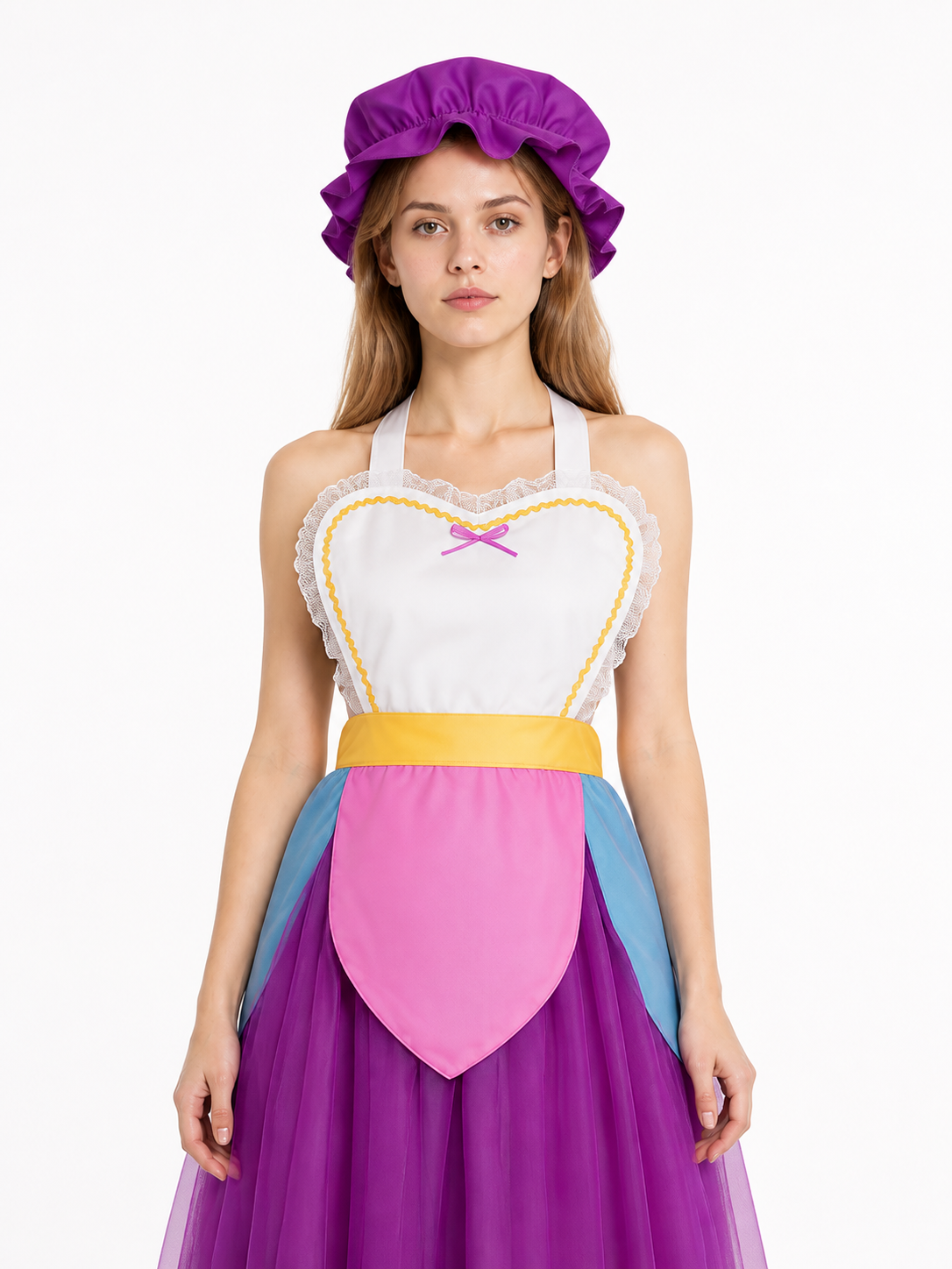 Cosplay Costume Dress with Apron and Hat Costume Dresses detail 3