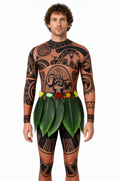 Maui Carnival Costume, Jumpsuit with Decorative Details Costumes detail 3