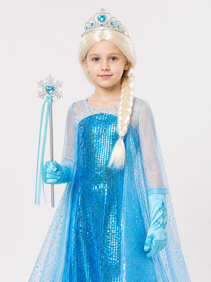 Snow Queen Costume with Accessories