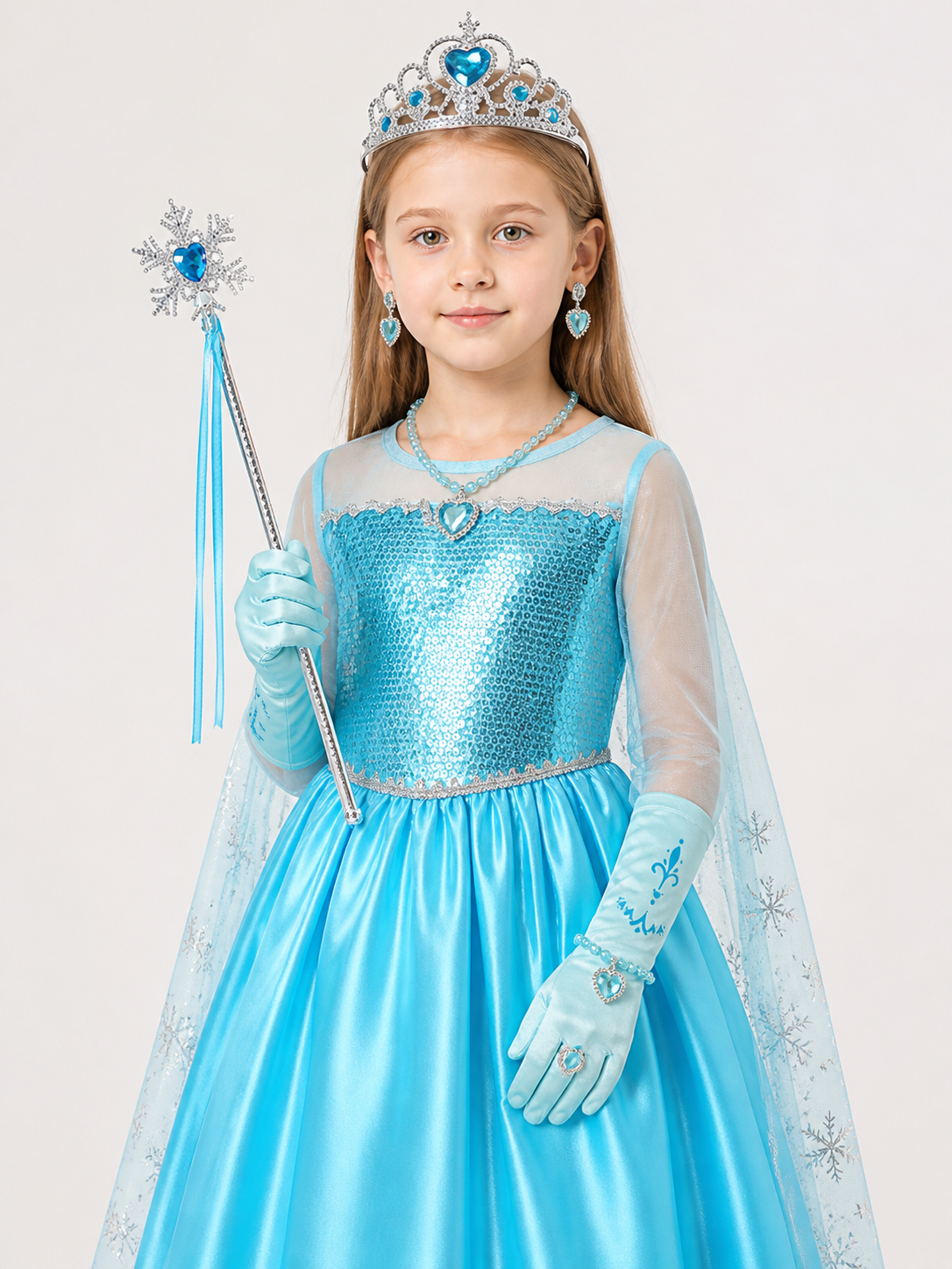 Snow Princess Halloween Costume Costumes detail 2