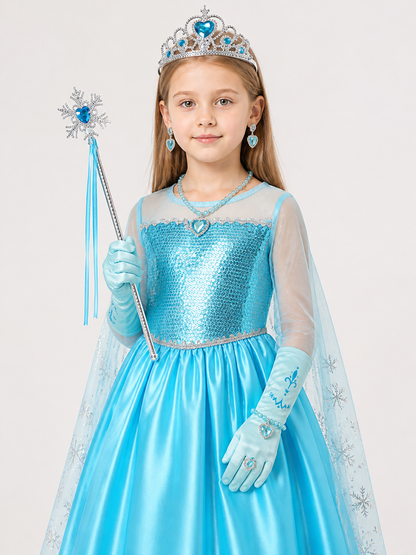 Snow Princess Halloween Costume Costumes detail 2