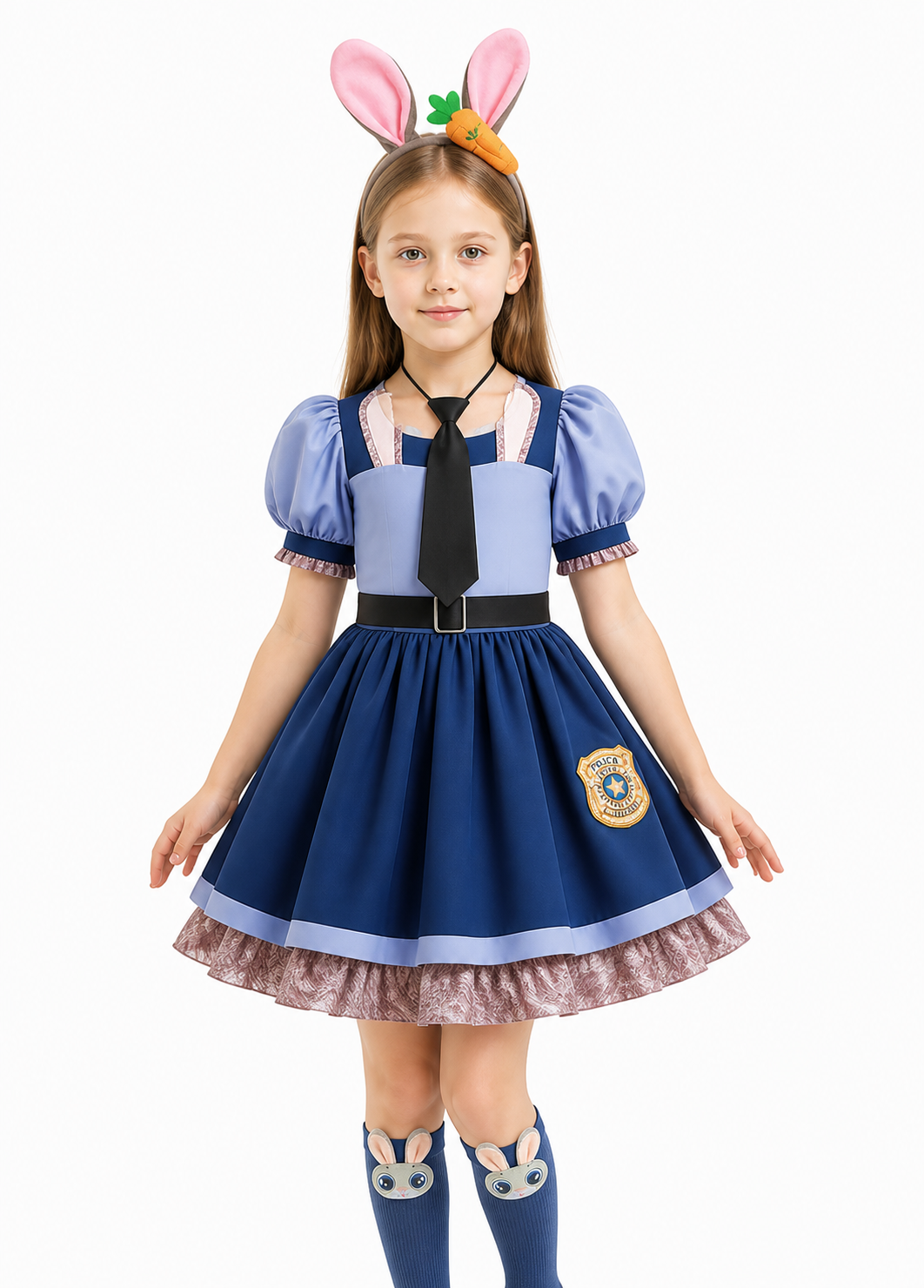 Kids' Halloween Police Rabbit Costume Costumes detail 3