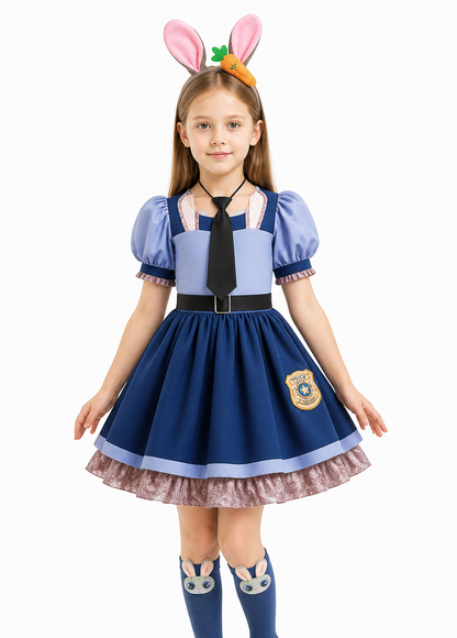 Kids' Halloween Police Rabbit Costume Costumes detail 3