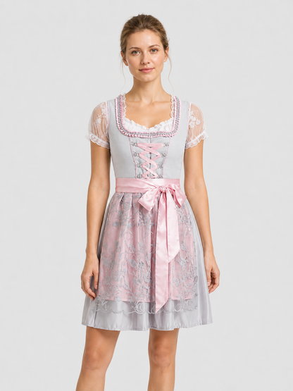 Oktoberfest Dress with Apron and Lacing Costume Dresses detail 3