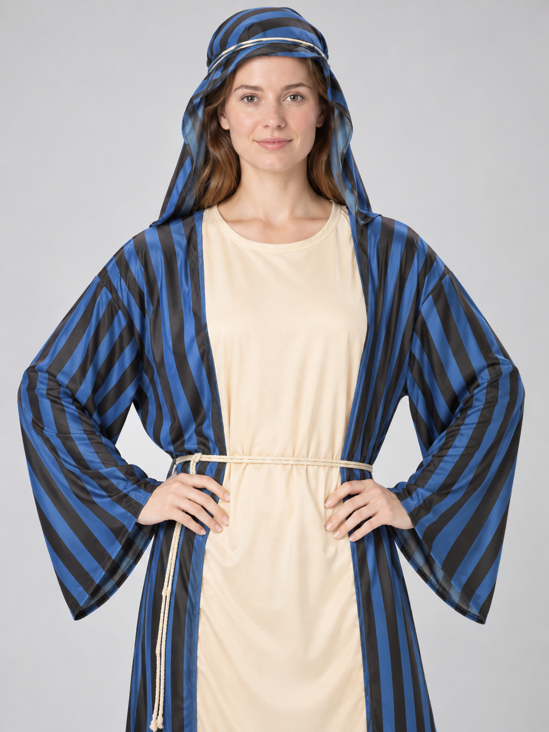 Arab Warrior Carnival Costume for Adults Beige