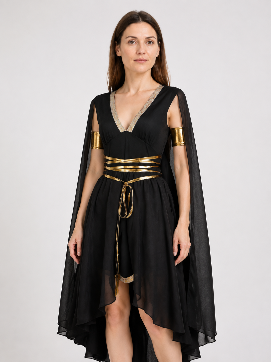 Ancient Greek Goddess Medieval Cosplay Dress Costume Dresses detail 2