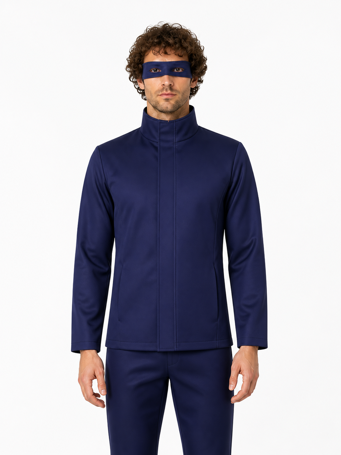 Gojo Satoru Cosplay Costume with Blindfold and Pants Costumes detail 3