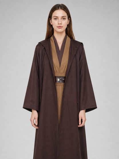 Obi-Wan Kenobi Cosplay Costume, Jedi Outfit Set