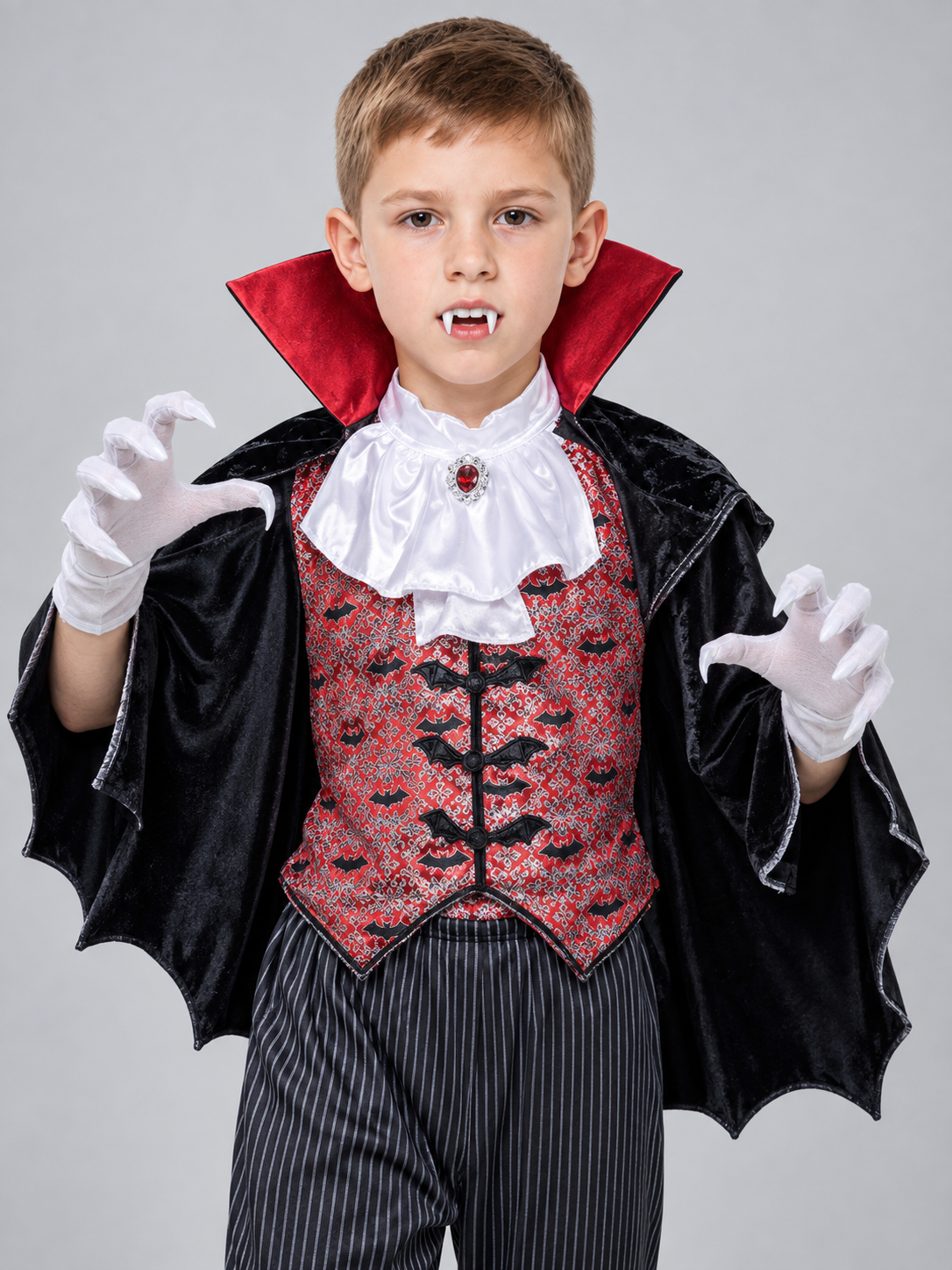 Children’s Vampire Costume with Cape product detail 2