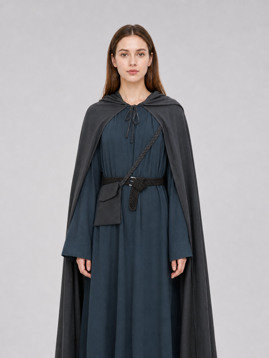 Gandalf Cosplay Costume: Robe, Cloak, and Hat