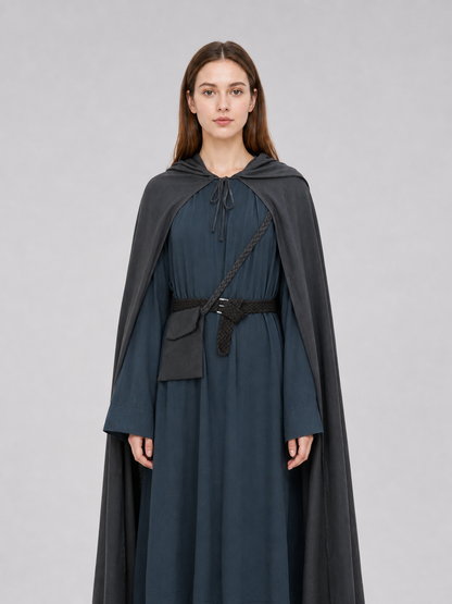 Gandalf Cosplay Costume: Robe, Cloak, and Hat