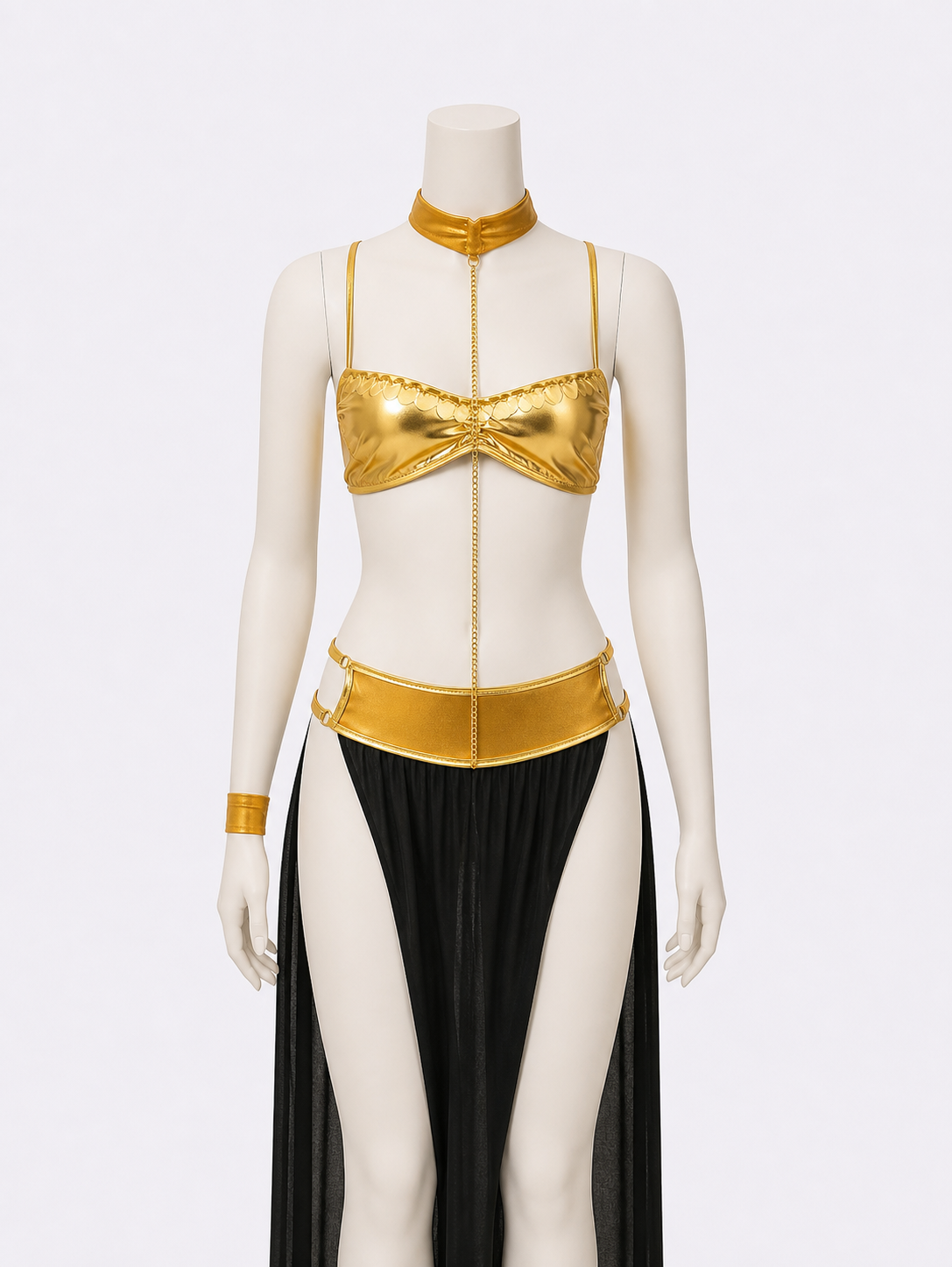Egyptian-Style Costume: Top and Long Skirt Costumes detail 3