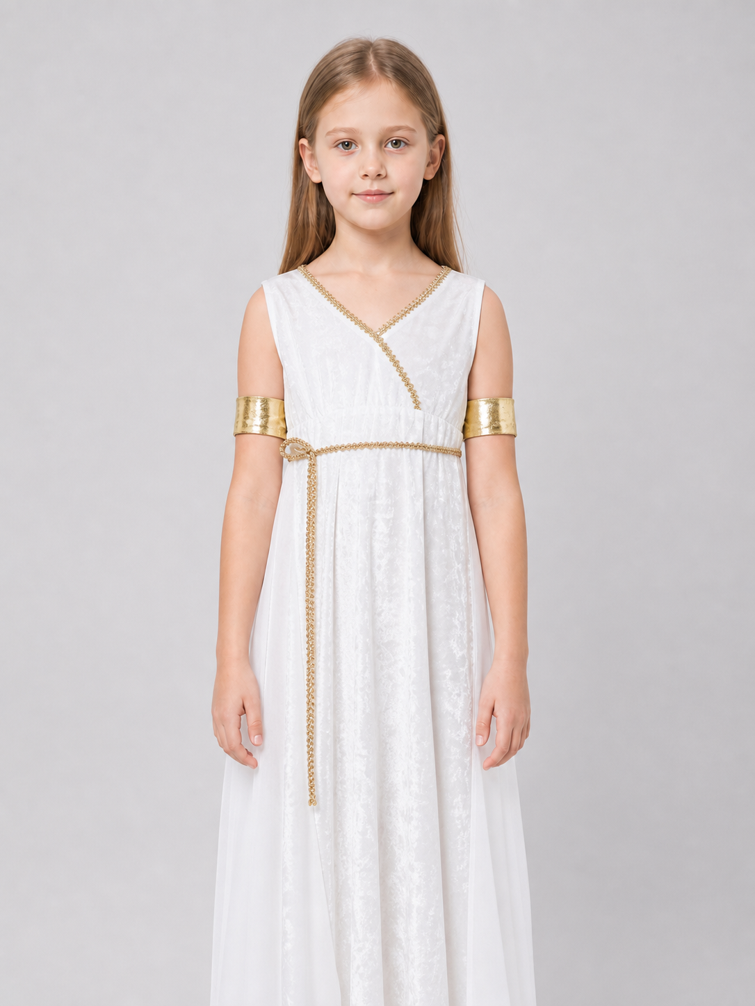 Greek-Style Costume Dress with Accessories