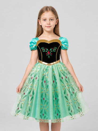 Children's Princess Costume, Full-Skirt Dress Costume Dresses detail 3