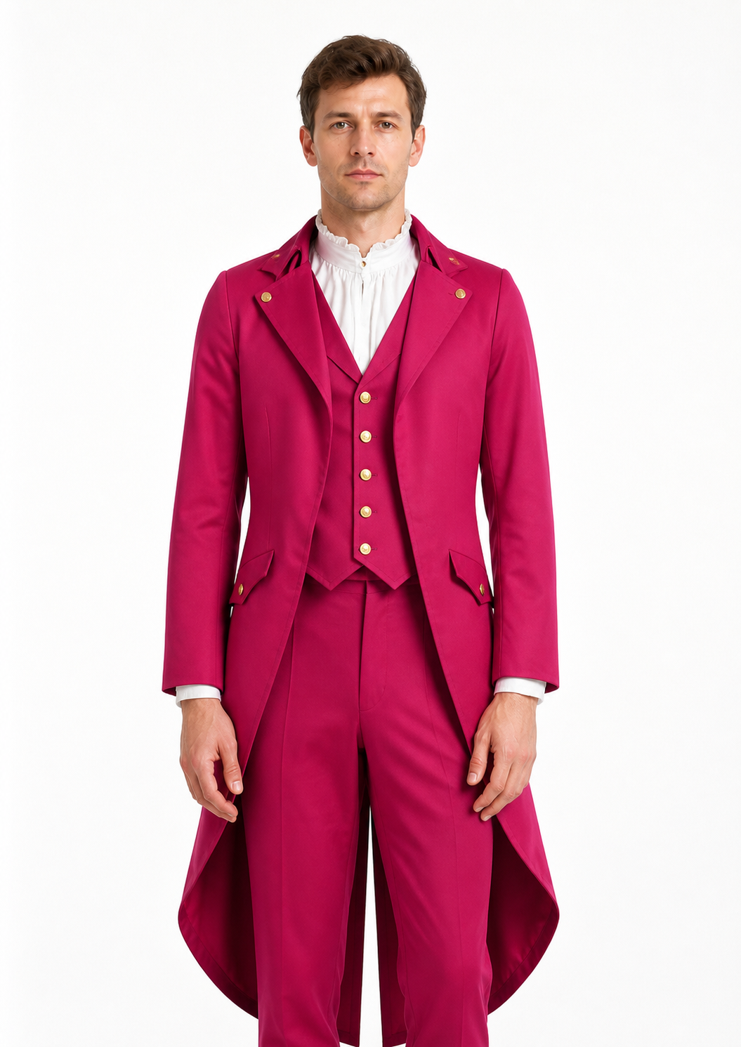 Men's Long Medieval-Style Tailcoat