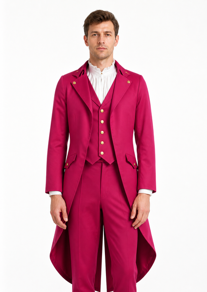 Men's Long Medieval-Style Tailcoat