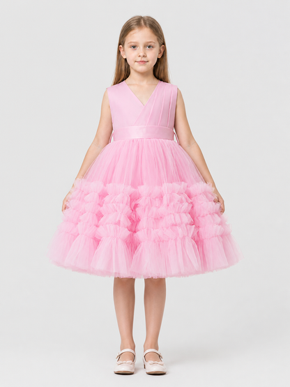 Full Princess Dress with a V-Neck Costume Dresses detail 3