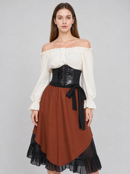 Halloween Pirate Costume with Accessories