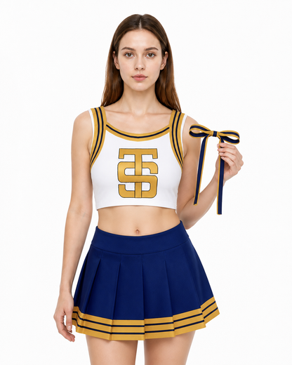 Cheerleading Costume with Pleated Skirt Costumes detail 2