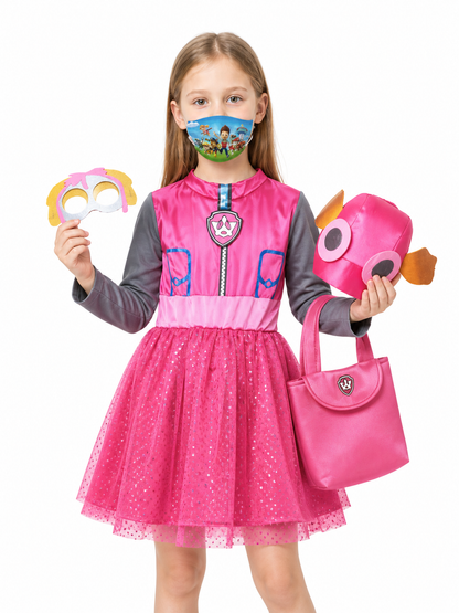 Children's Paw Patrol carnival costume with a full skirt Costumes detail 3