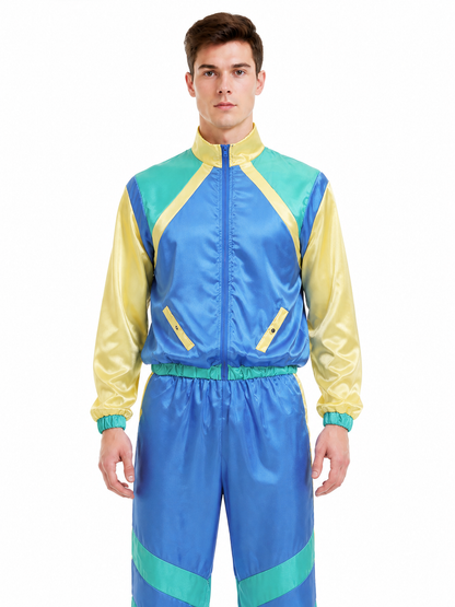 Disco Sports Jumpsuit with Front Zipper product detail 3