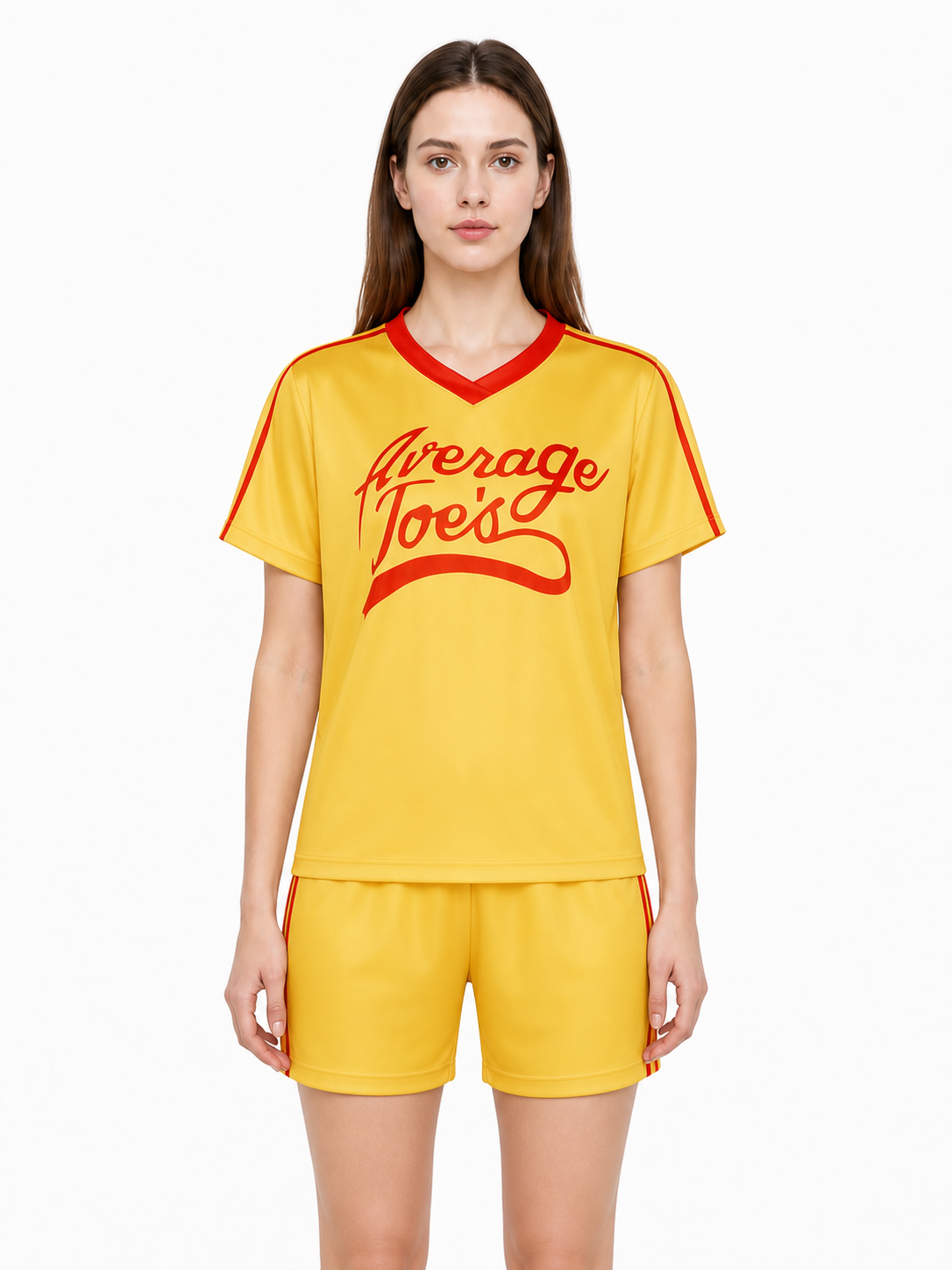Sports Set: T-Shirt and Shorts, Red Trim product detail 3