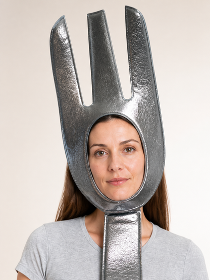 Carnival Fork Headpiece for Cosplay Costume Headwear detail 2