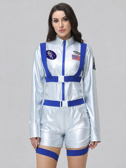 Silver Astronaut Costume for Cosplay