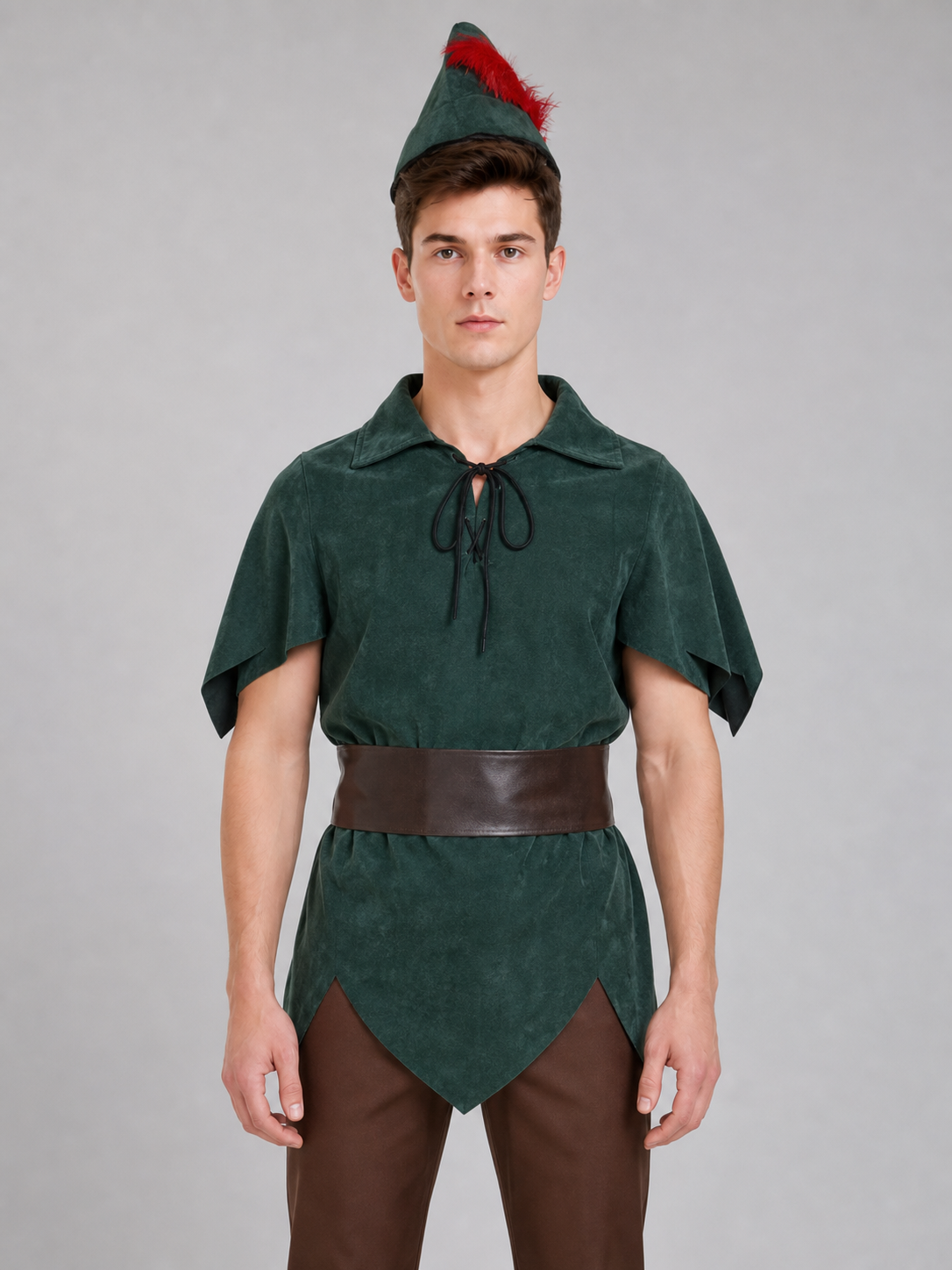 Robin Hood cosplay costume, green set