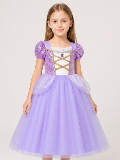 Light Purple Princess Carnival Costume for Cosplay Costumes detail 2