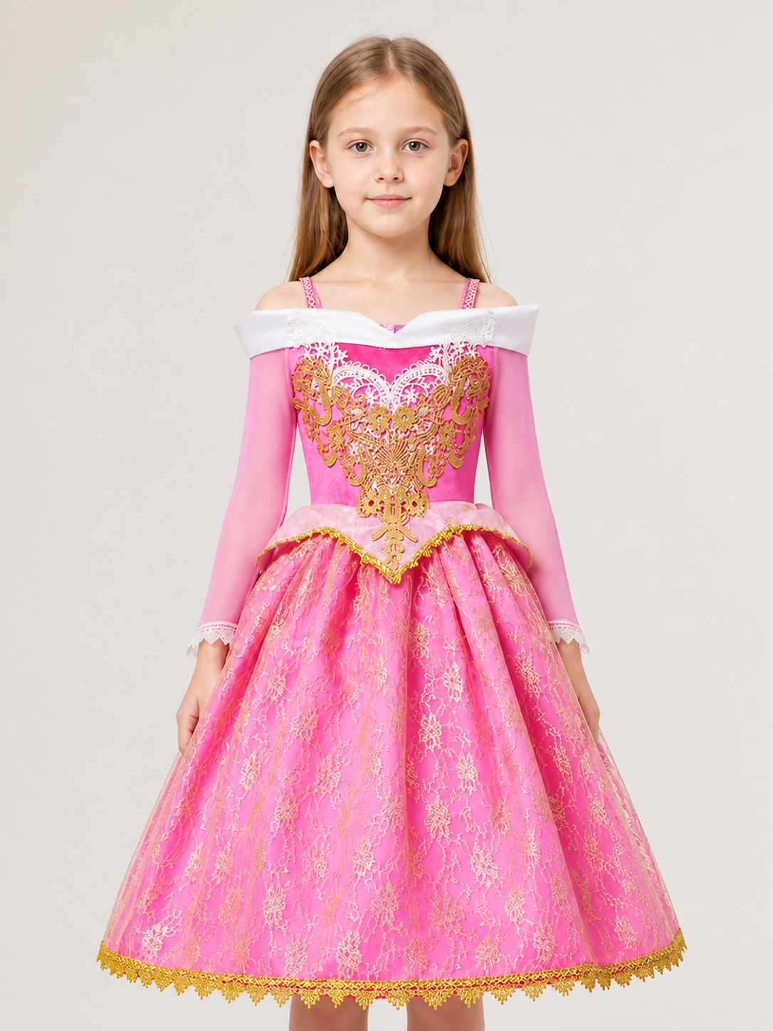 Halloween Princess Costume with a Full Skirt