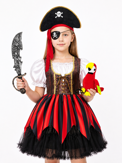 Pirate Costume with Dress and Accessories Costume Dresses detail 3