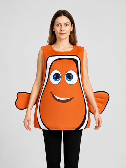 Nemo Fish Cosplay Costume, Orange, with Fins Costumes detail 3