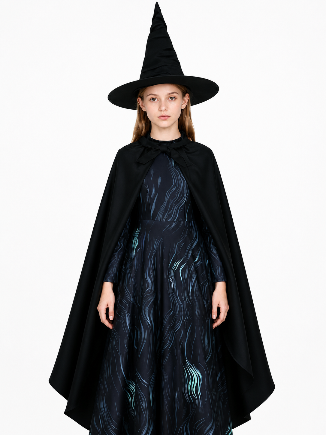 Cosplay Costume with Cape and Pointed Hat Costume Capes detail 3