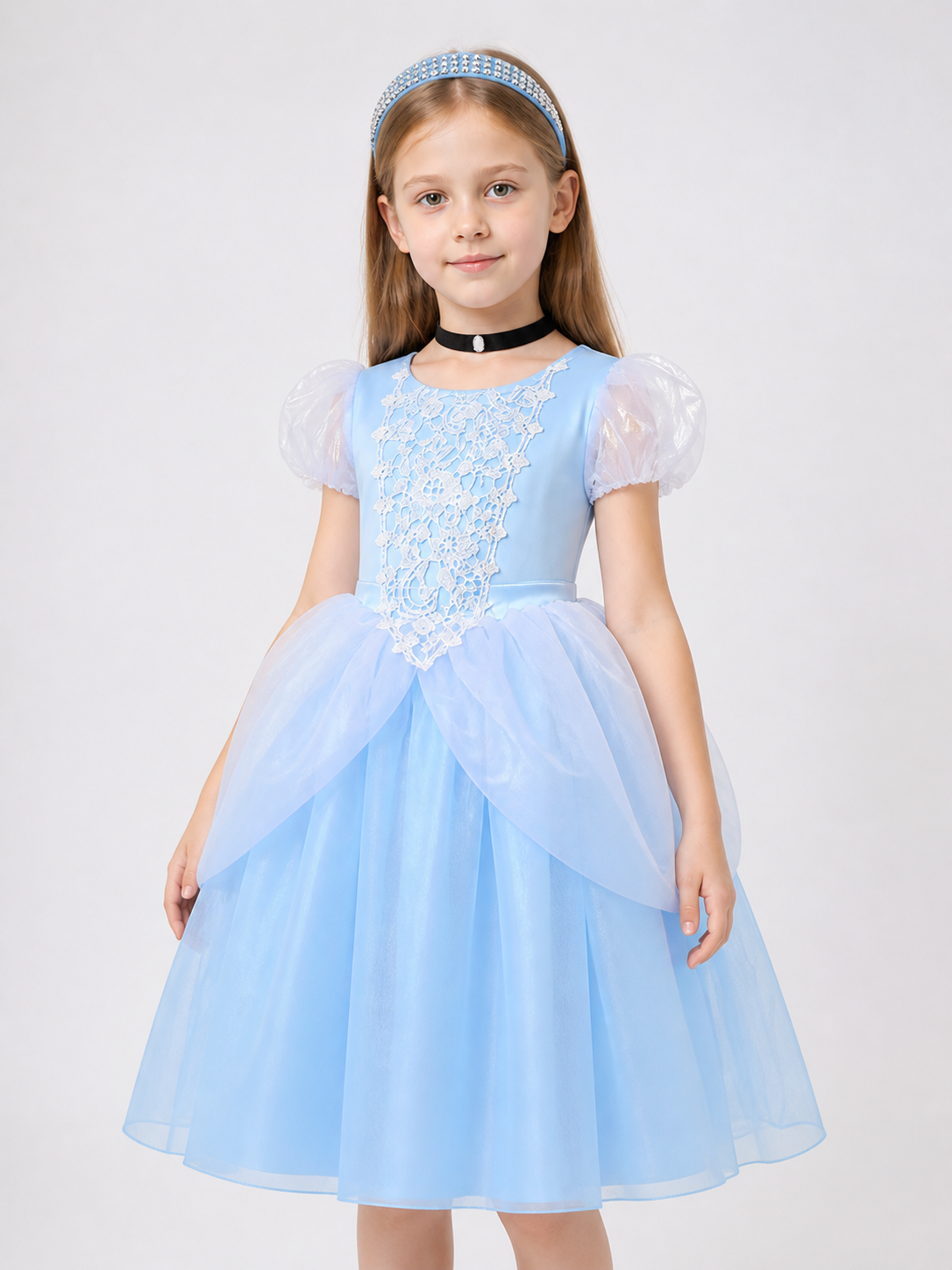 Blue Princess Halloween Costume