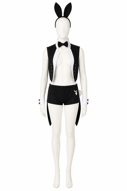 Black-and-White Costume with Ears and Tail Costumes detail 2
