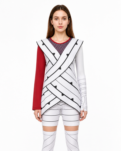 Cosplay Costume of Yuhi Kurenai from Naruto Costumes detail 2