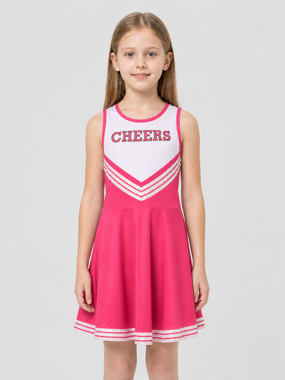 Sleeveless Cheerleading Stage Dress Costume Dresses detail 3