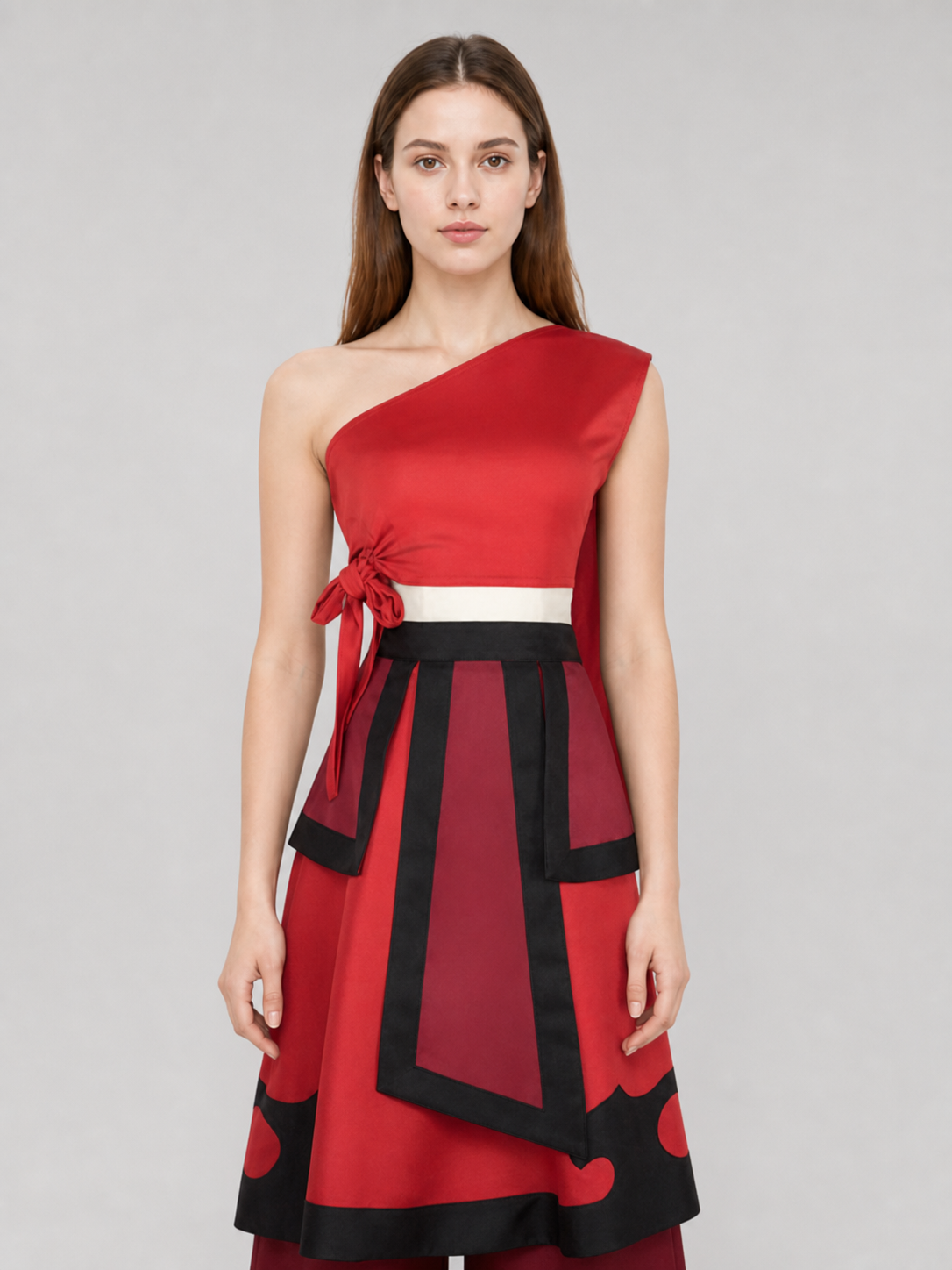 Avatar: Zuko and Katara Cosplay Costume, Red and Black
