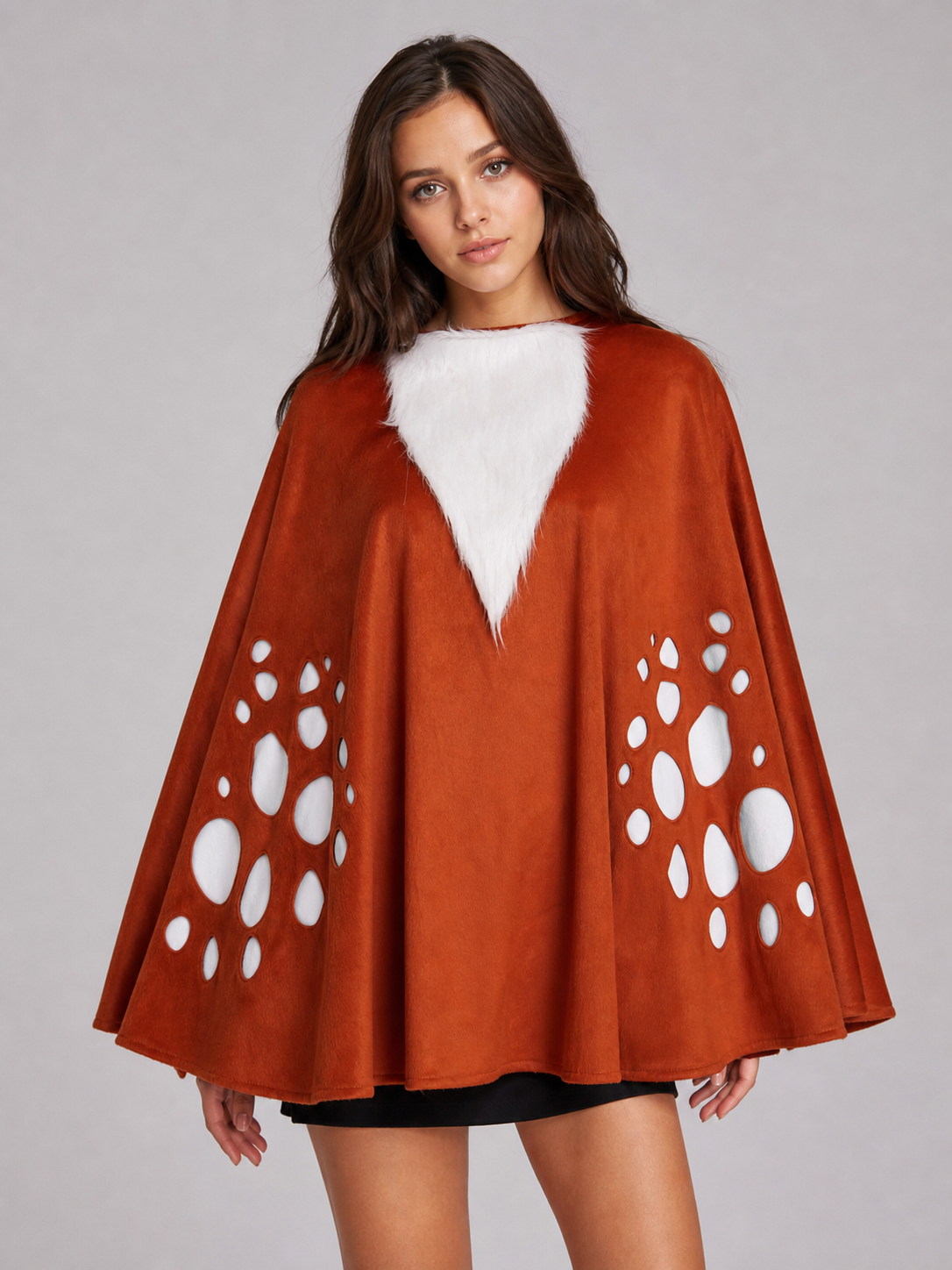 Reindeer Costume with Cape and Antler Headband